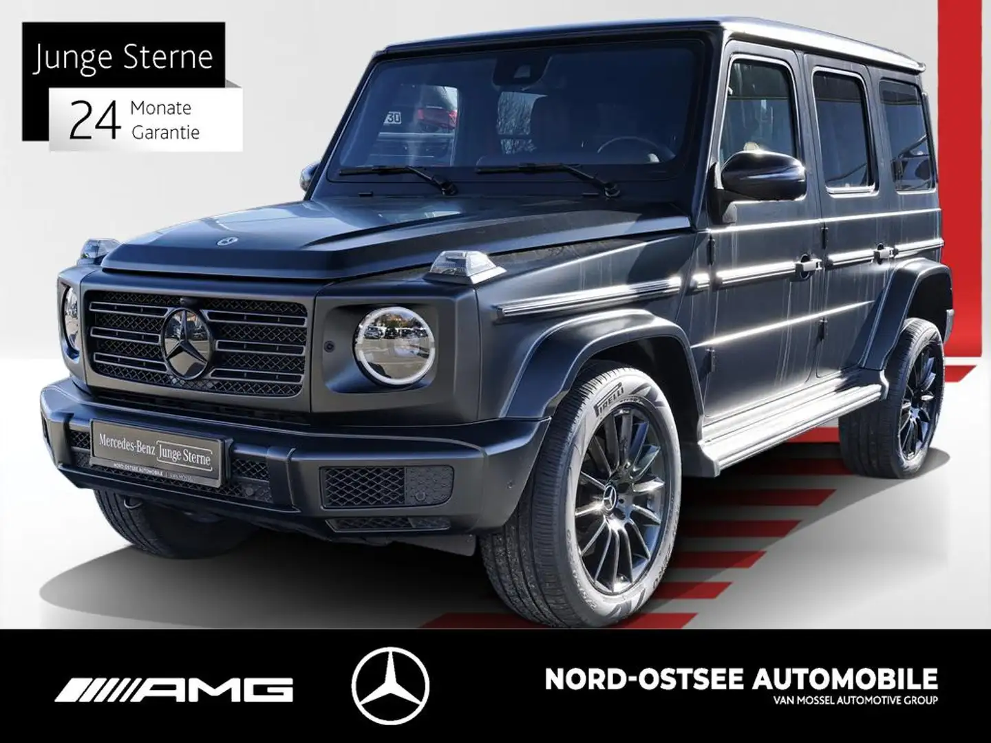Mercedes-Benz G 400 d AMG STANDHZG WIDE 360° BURMESTER NIGHT Negro - 1