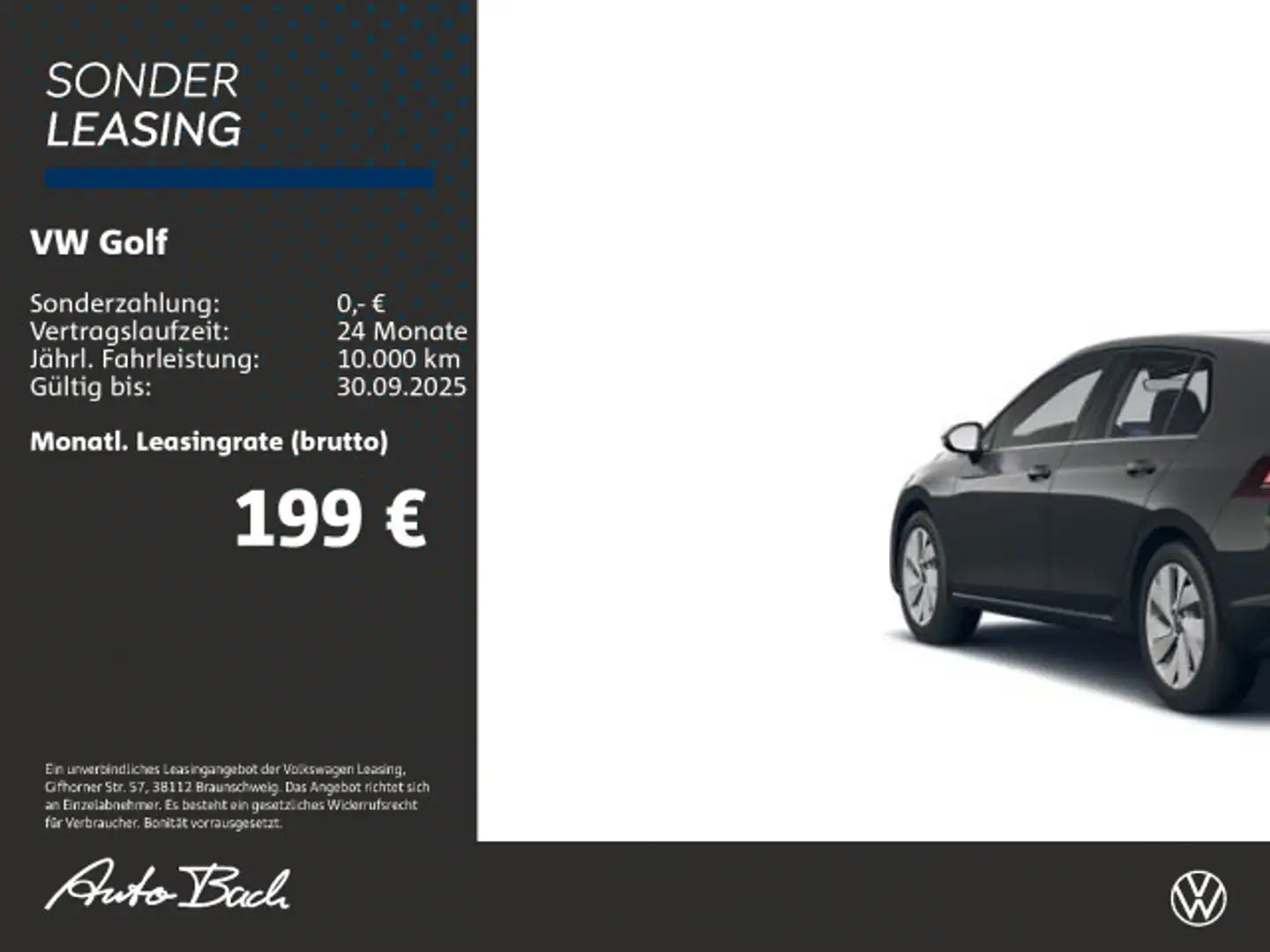 Volkswagen Golf Style 1,5 l TSI OPF 110 kW (150 PS) 6-Gang Grau - 2