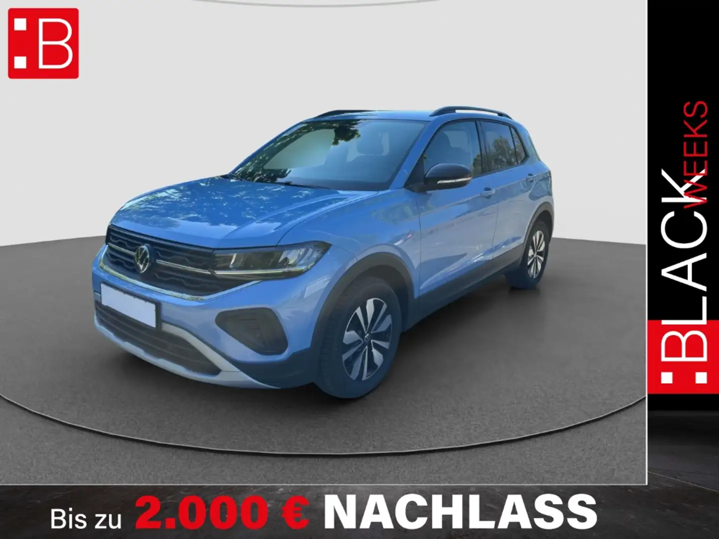 Volkswagen T-Cross 1.0 TSI DSG Goal VIRTUAL COC KAMERA Bleu - 1