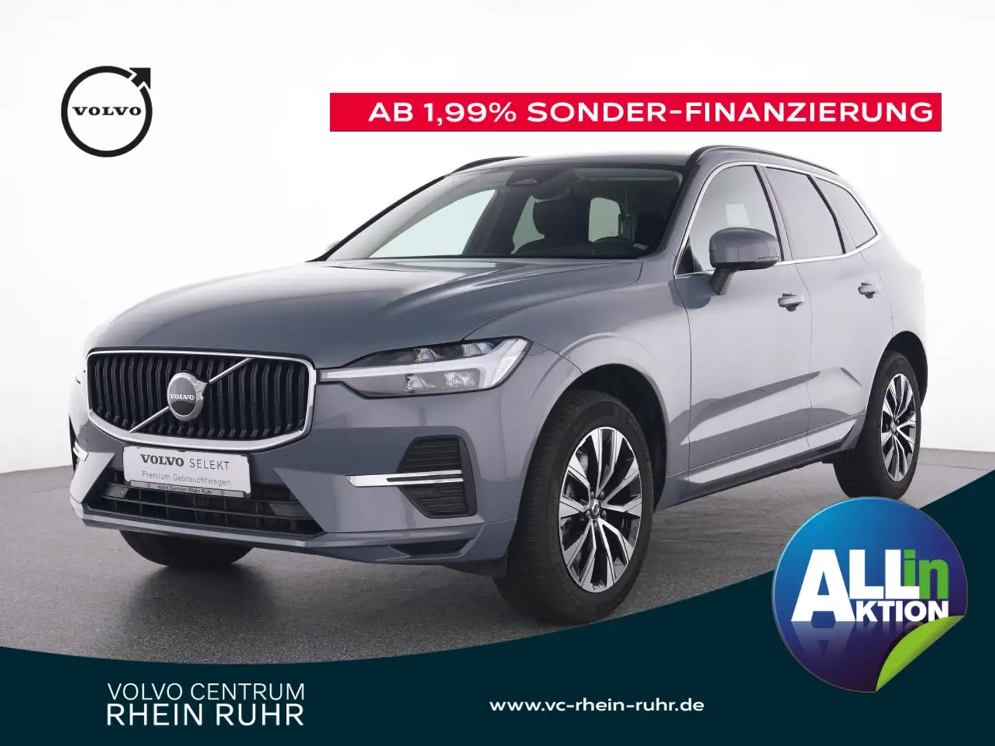 Volvo XC60 B4 Core +WINTER PAKET+STHZG+SHZ-HINTEN+PAP Grau - 1