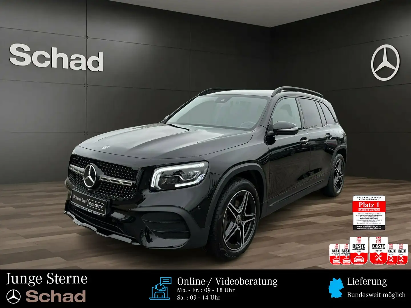 Mercedes-Benz GLB 250 GLB 250 4M +AMG+MBUX+MULTIBEAM+KAM+ASSIST+SOUND+ Schwarz - 1
