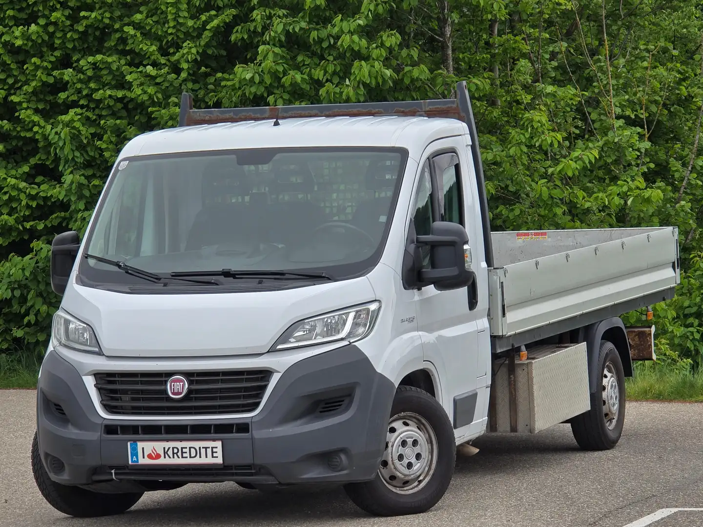 Fiat Ducato L5 Pritsche Top* Kredit* Klima*Anhängerkupplung Weiß - 1