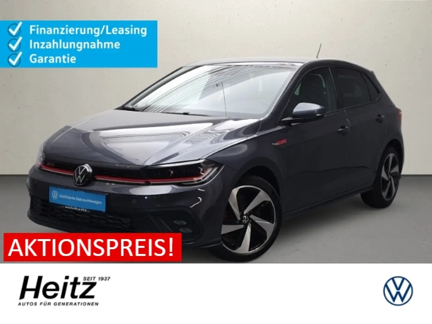 Volkswagen Polo GTI DSG ACC LED Rückfahrk SHZ AKTIONSPREIS! Grau - 1