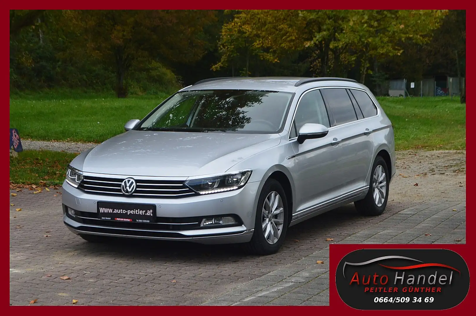 Volkswagen Passat Variant 4Motion DSG+NAVI+XENON+AHK Gris - 1