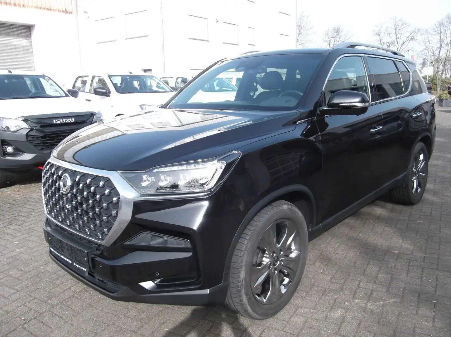 SsangYong Rexton 2.2/Sapphire/4WD/AT/AHK/Sthzg/Motor neu!! Negro - 1