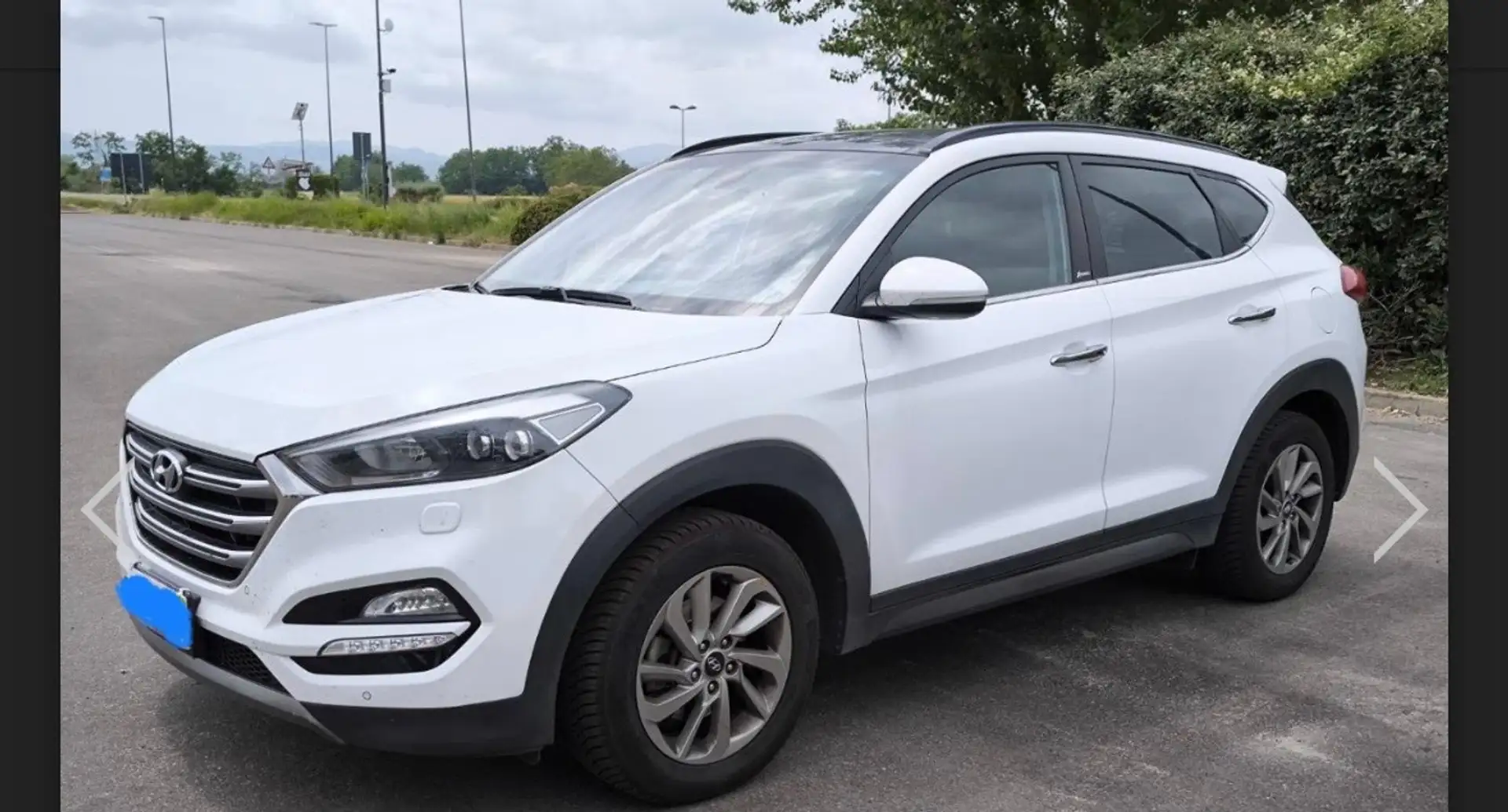 Hyundai TUCSON Tucson II 2015 1.7 crdi Xpossible 2wd 115cv Bianco - 1