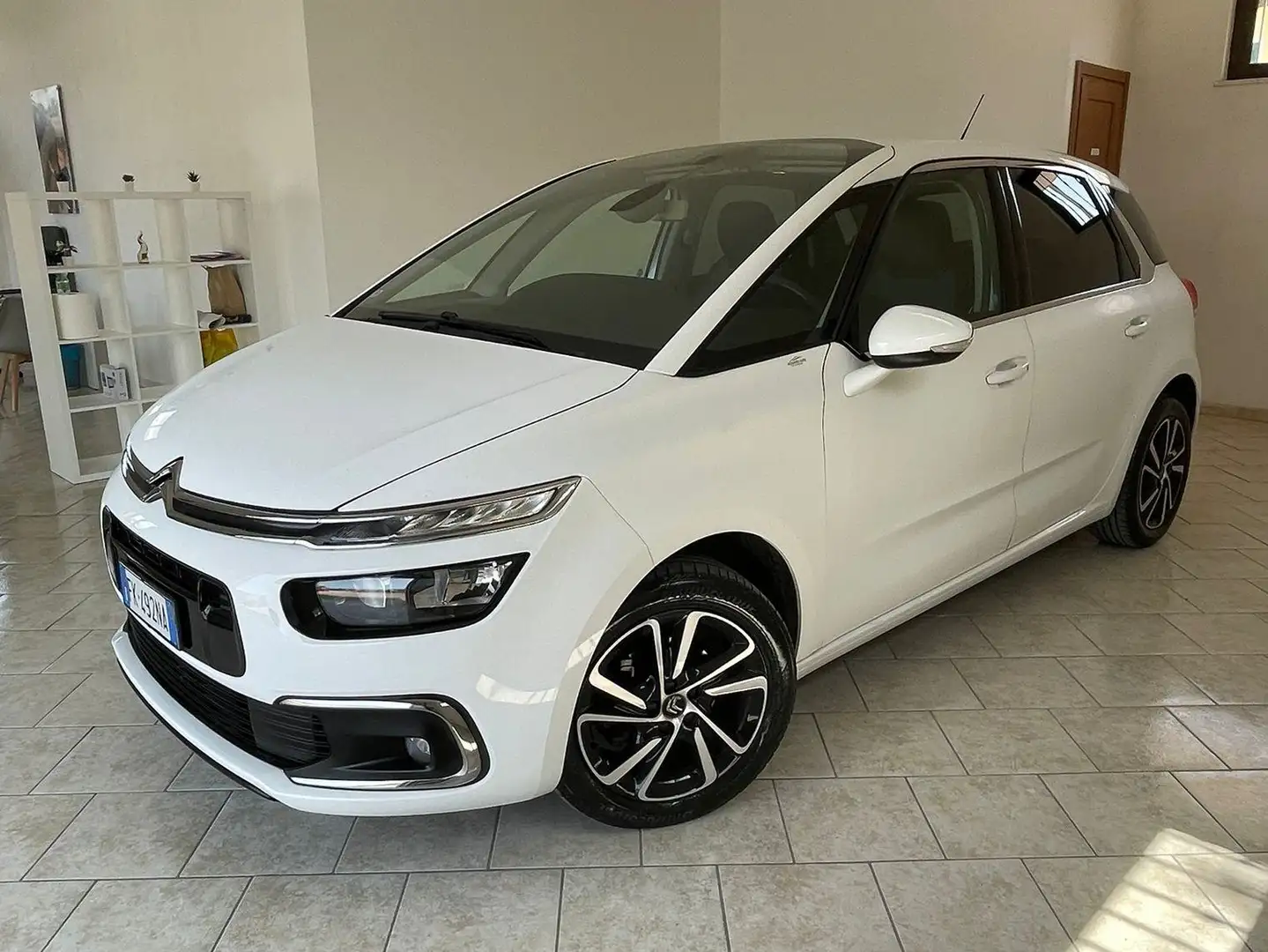 Citroen C4 Picasso 1.6 bluehdi Shine s Bianco - 2