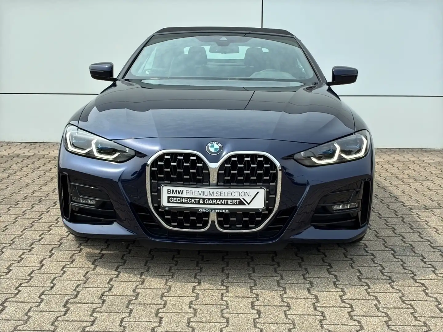 BMW 420 i SAG Cabrio M Sport LASER/LHZ/ACC/LEHNE/HiFi Bleu - 2