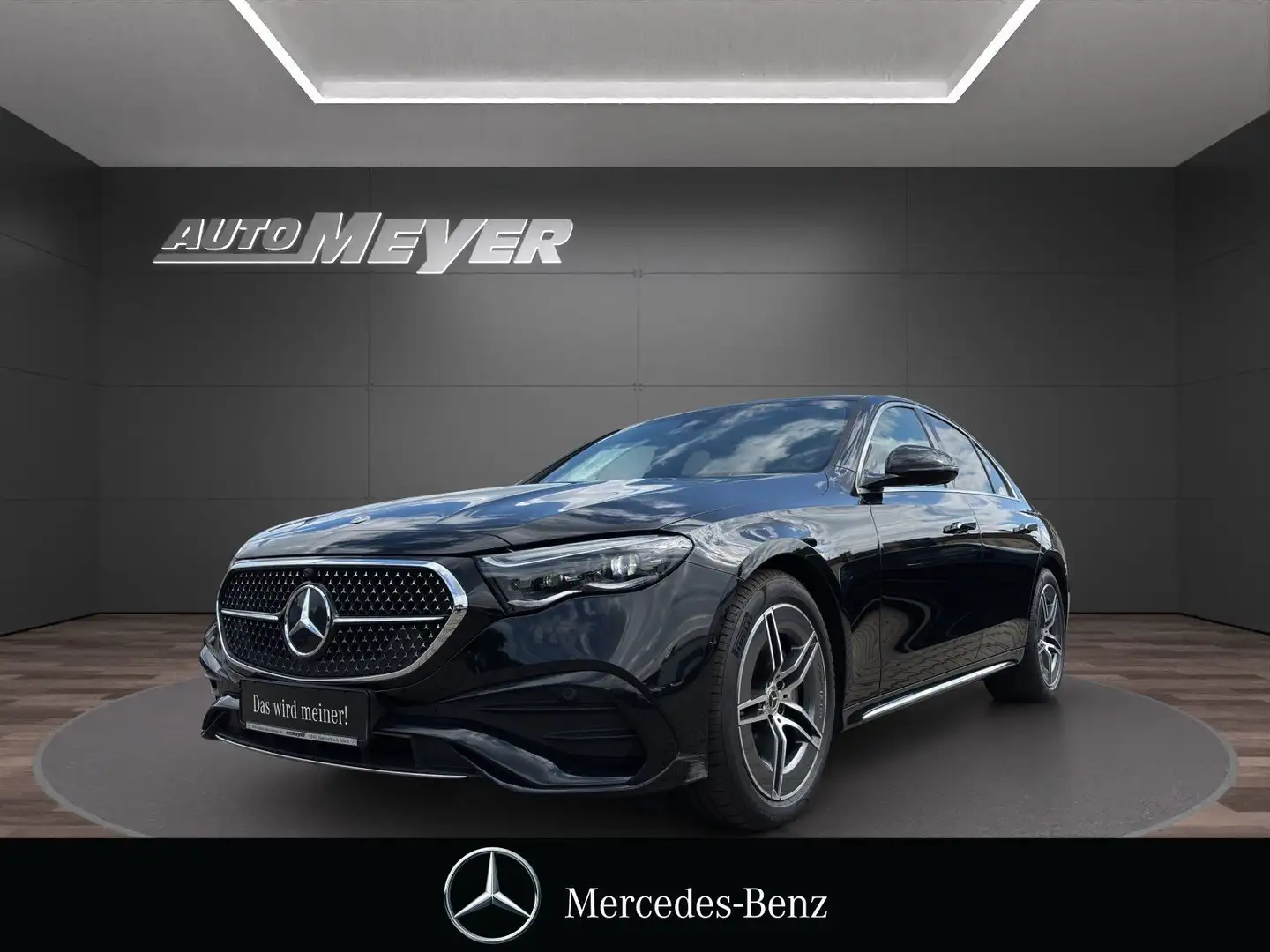 Mercedes-Benz E 450 d 4M AMG ADV+PANO+DISTR+DIGITAL+360+MEMORY Noir - 1