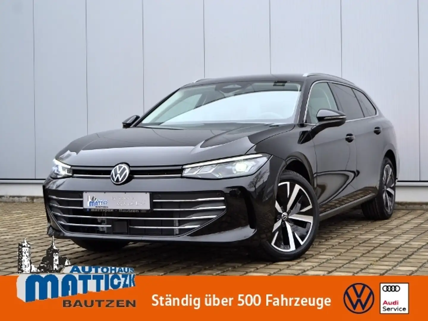 Volkswagen Passat Variant 1.5 eTSI DSG Business AHK/LED/18-ZOLL/NAVI+VZE/AC Schwarz - 1