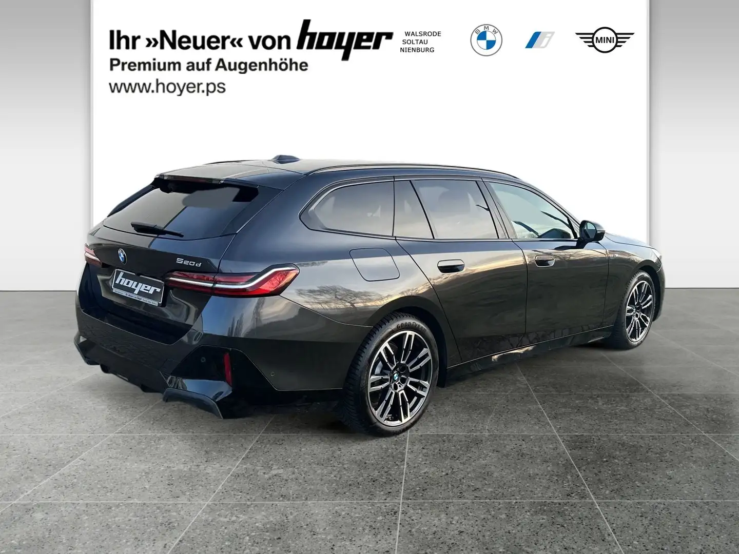 BMW 520 d Touring M Sportpaket Head-Up HK HiFi DAB Grau - 2
