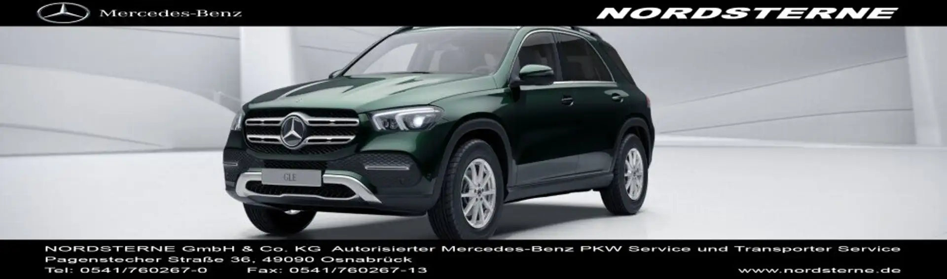Mercedes-Benz GLE 300 GLE 300 d 4MATIC MBux Navi LED Volleder Kamera Vert - 1