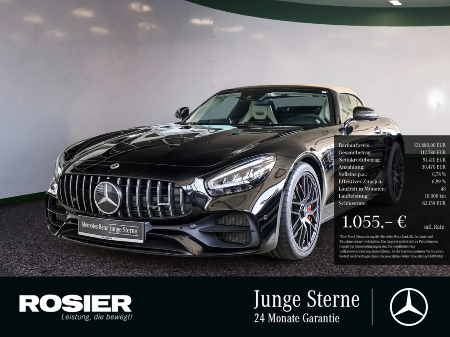 Mercedes-Benz AMG GT Roadster Performance Exklusiv Distr. L Noir - 1