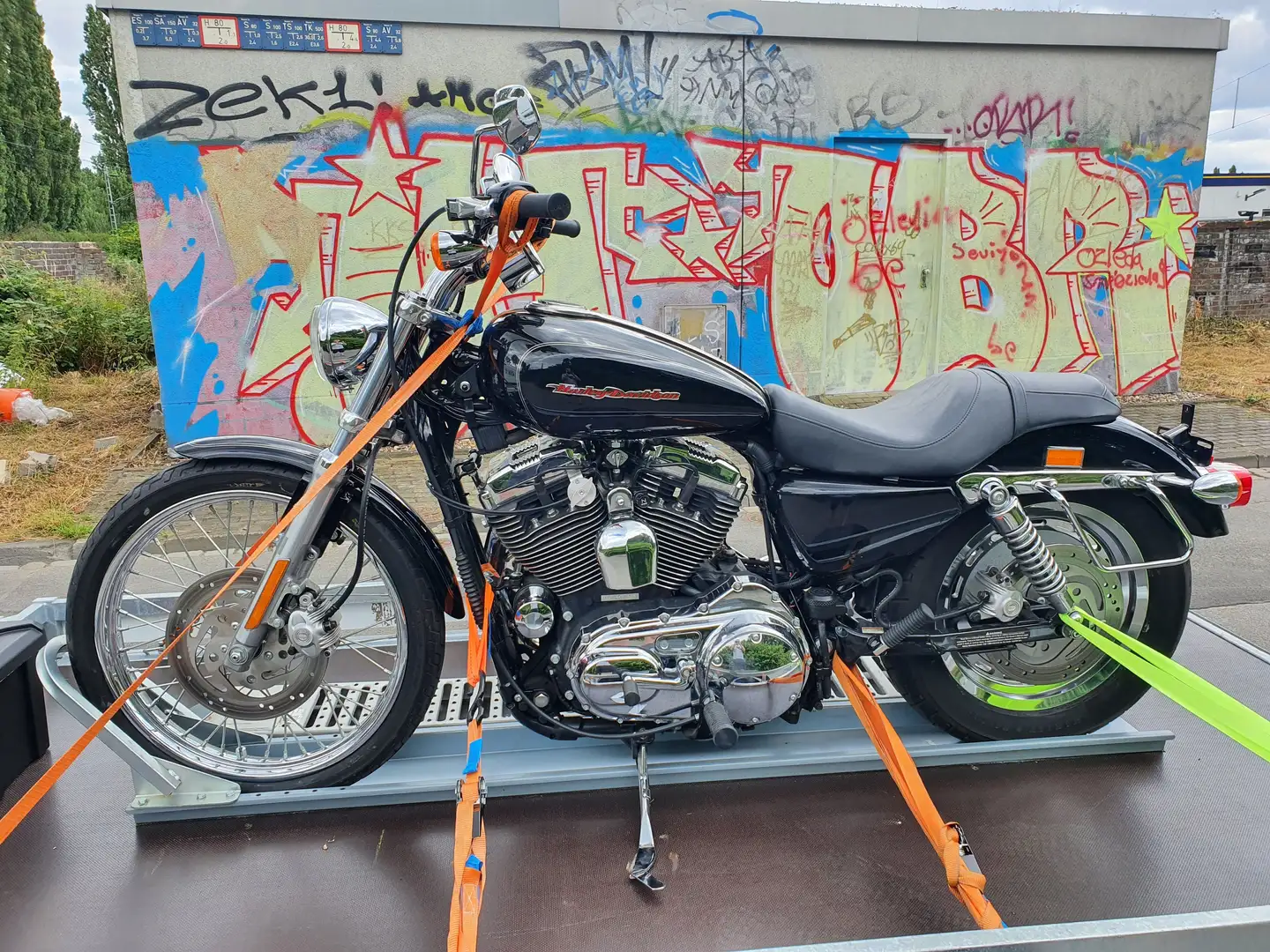 Harley-Davidson 1200 Custom Sportster Černá - 1