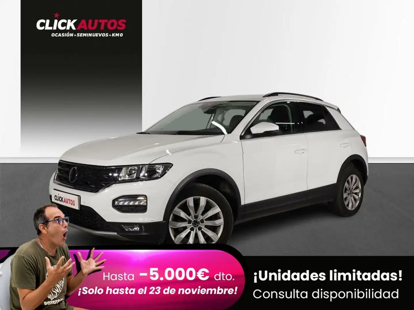 Volkswagen T-Roc 1.5 TSI 150CV Advance DSG Blanco - 1