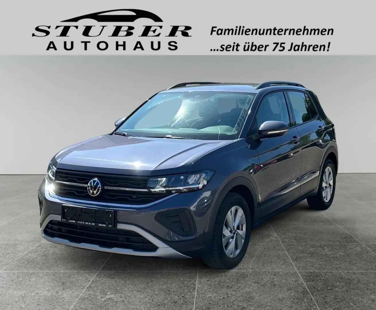Volkswagen T-Cross 1.0 TSI ACC LED PDC SZH Grau - 1