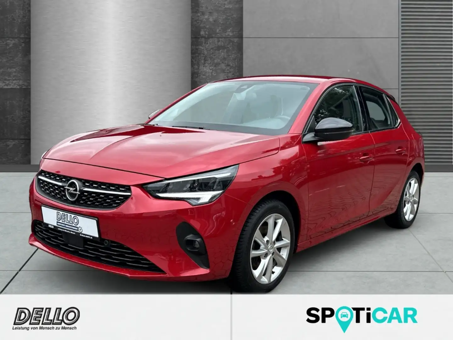 Opel Corsa Elegance 1.2 Turbo Park & Go Sitzhzg. LED Apple Ca Rojo - 1