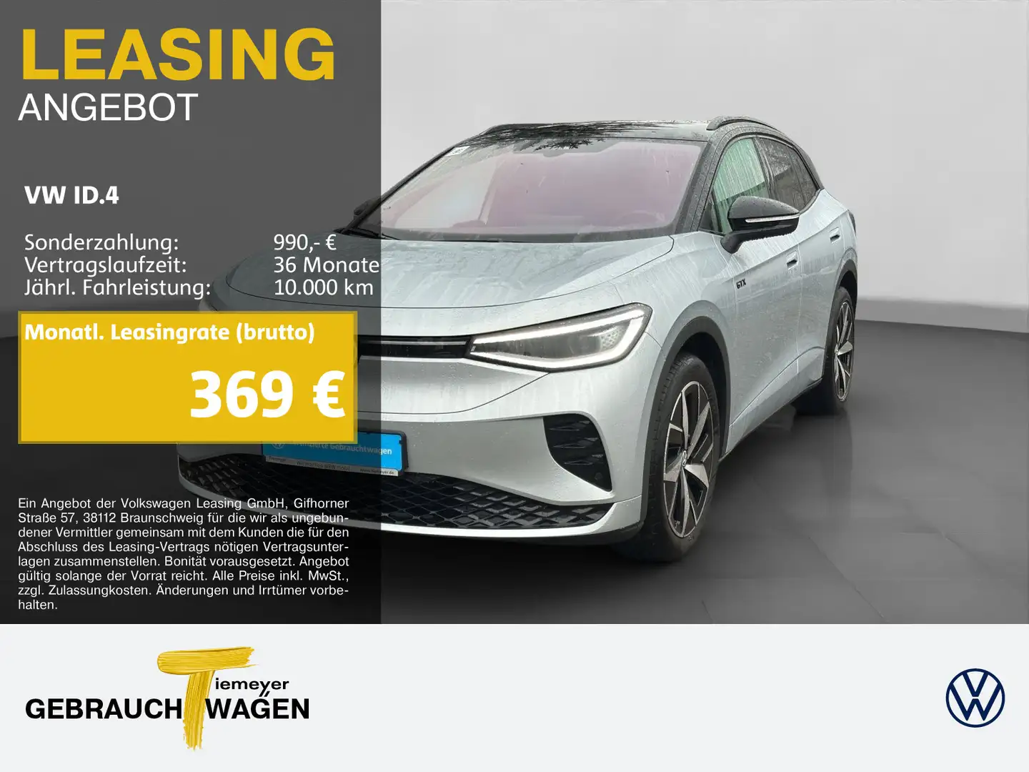 Volkswagen ID.4 4M GTX LM20 NAVI WÄRMEPUMPE MATRIX Argent - 1