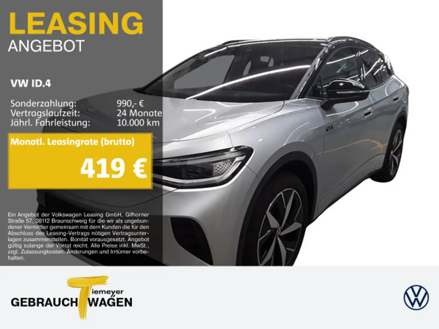 Volkswagen ID.4 4M GTX LM20 NAVI WÄRMEPUMPE MATRIX Silber - 1