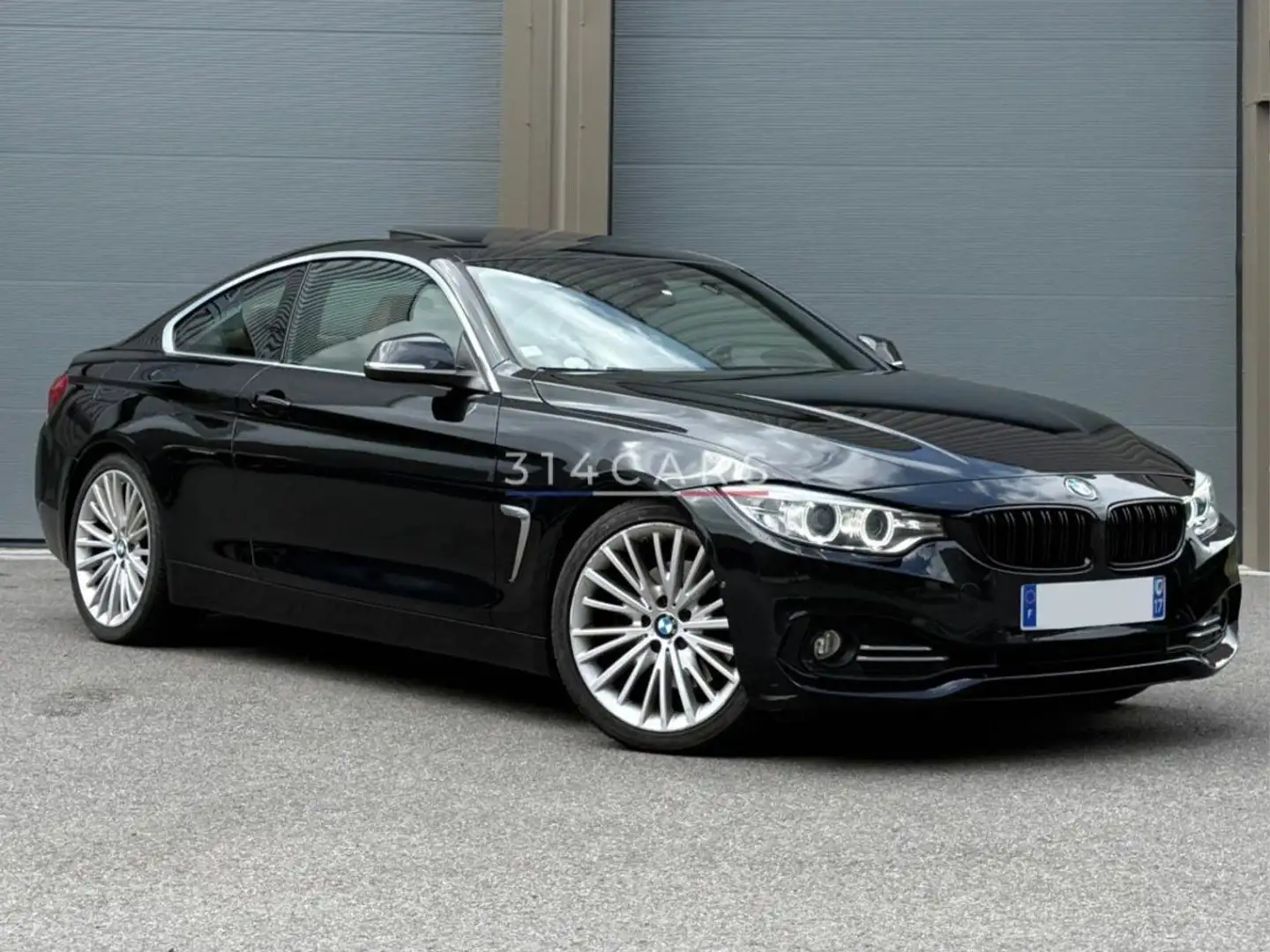 BMW 430 SERIE 430d Coupé Luxury BVA Noir - 1