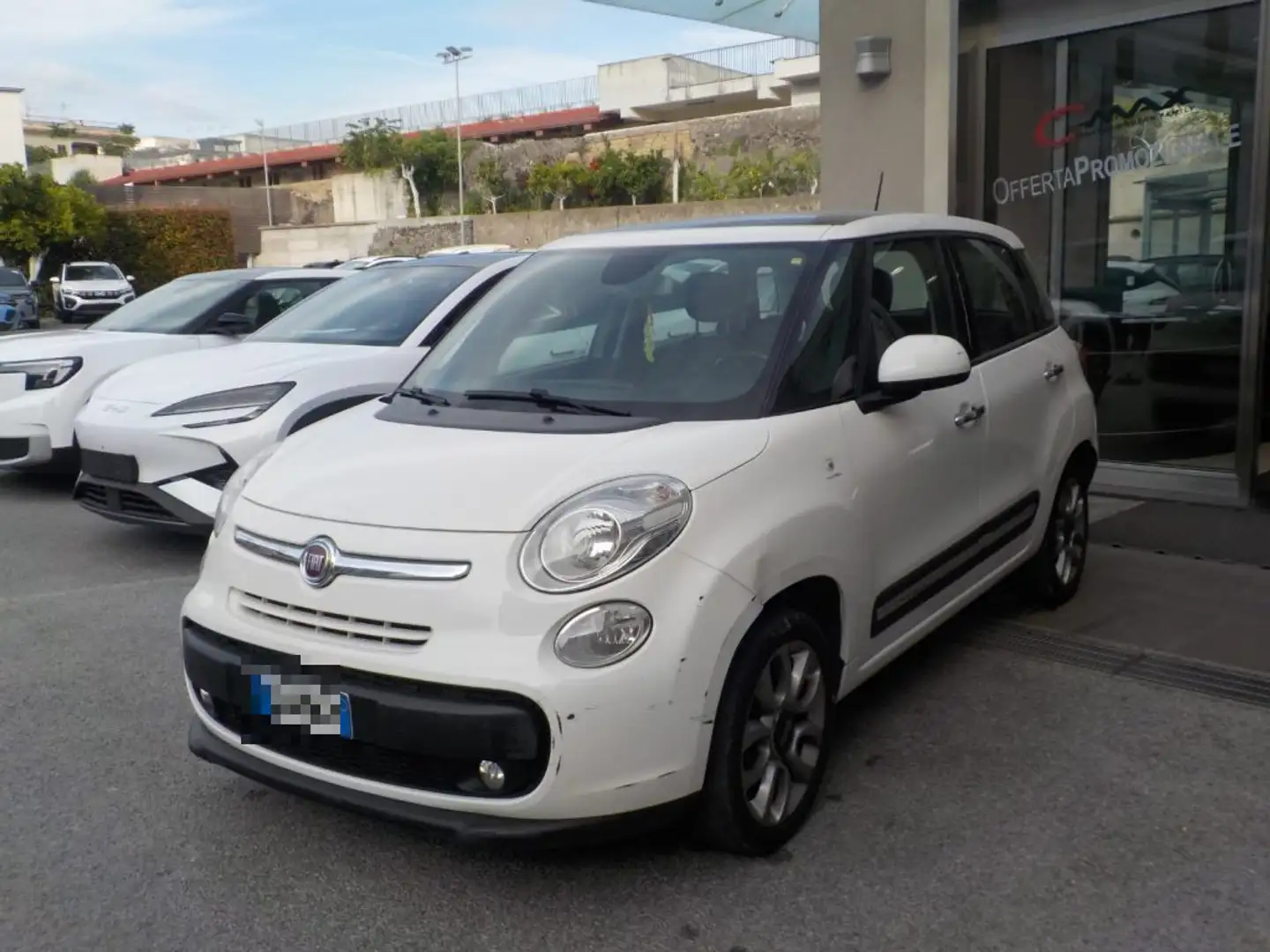 Fiat 500L 1.3 Multijet 85 CV Lounge Bianco - 2