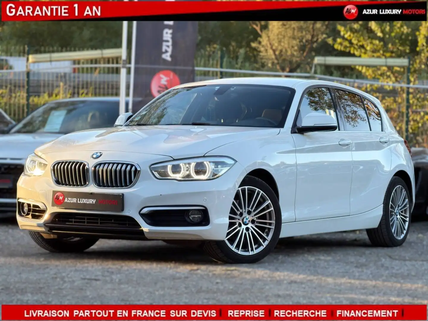 BMW 118 II (F21/F20) 118i 136ch UrbanChic 5p Blanc - 1
