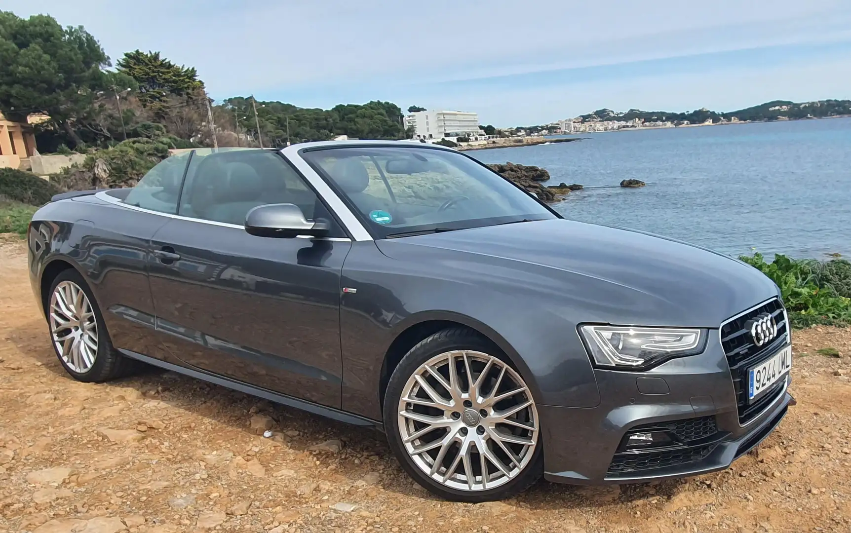 Audi A5 Cabriolet 2.0 TDI Quattro Gris - 1