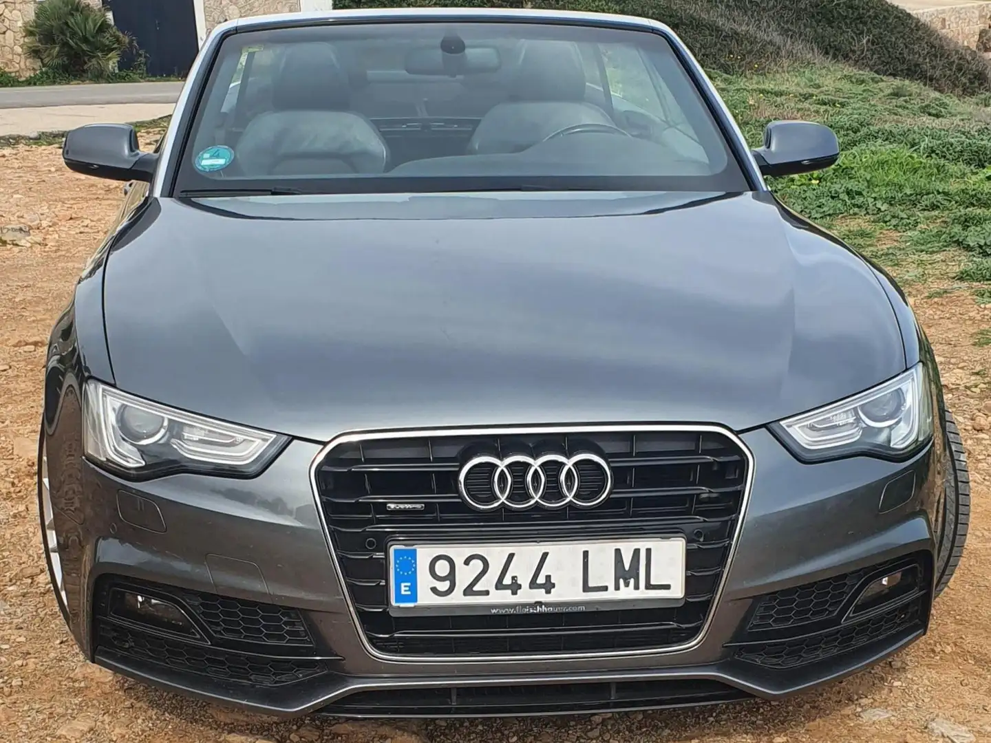 Audi A5 Cabriolet 2.0 TDI Quattro Gris - 2