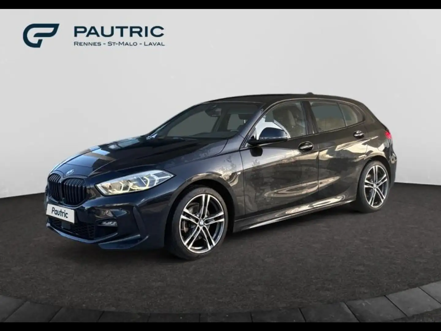 BMW 118 118dA 150ch M Sport 8cv Noir - 1