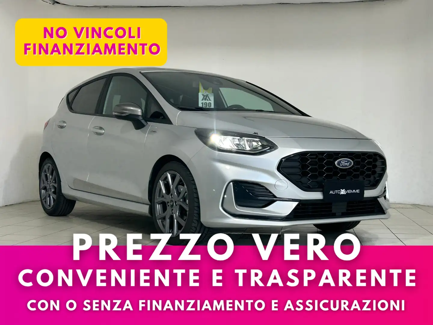 Ford Fiesta St-Line 125cv Argento - 1