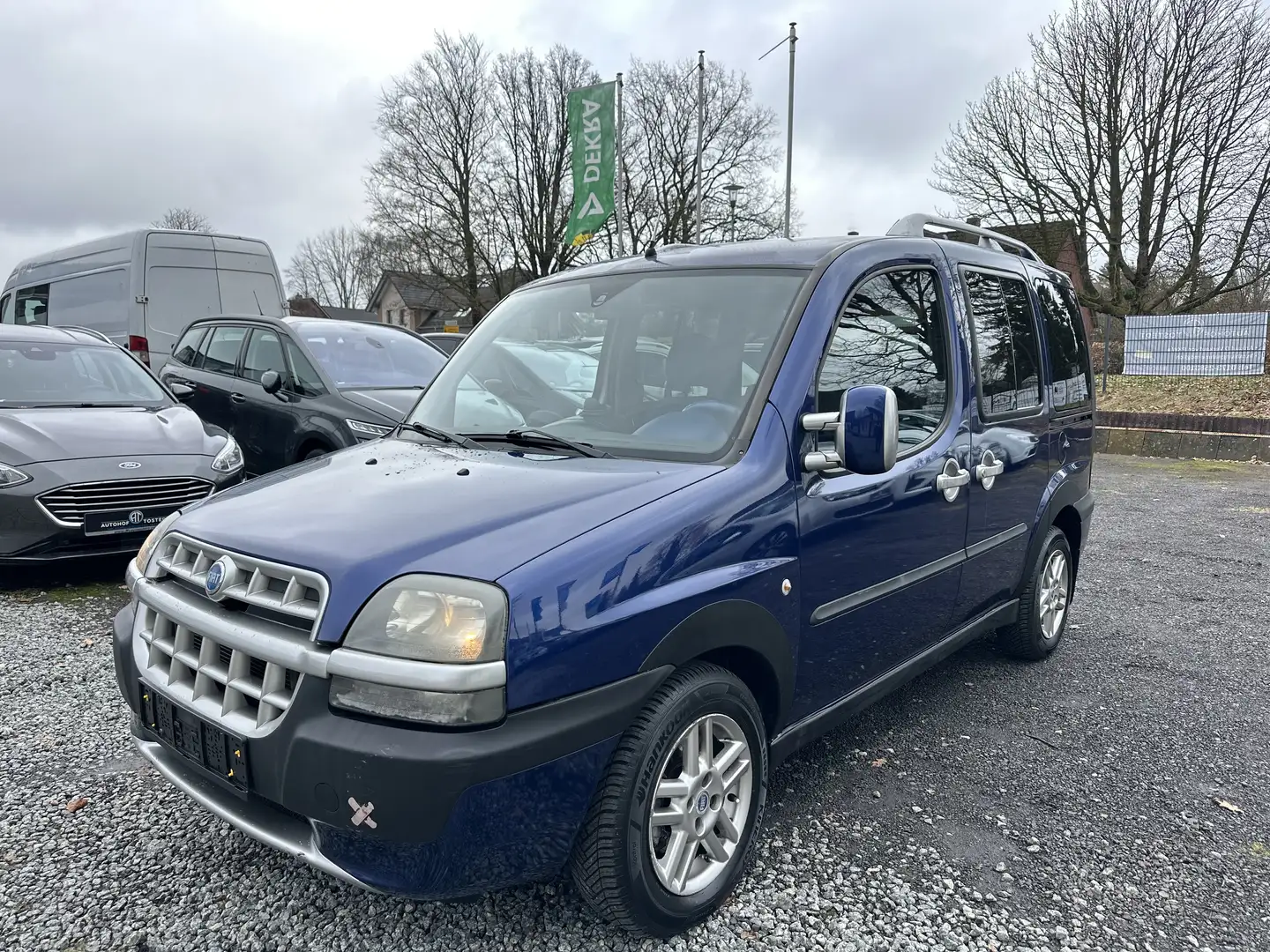 Fiat Doblo Doblo Cargo 1.9 JTD Malibu*137TKM*2xSchiebetür Blau - 1
