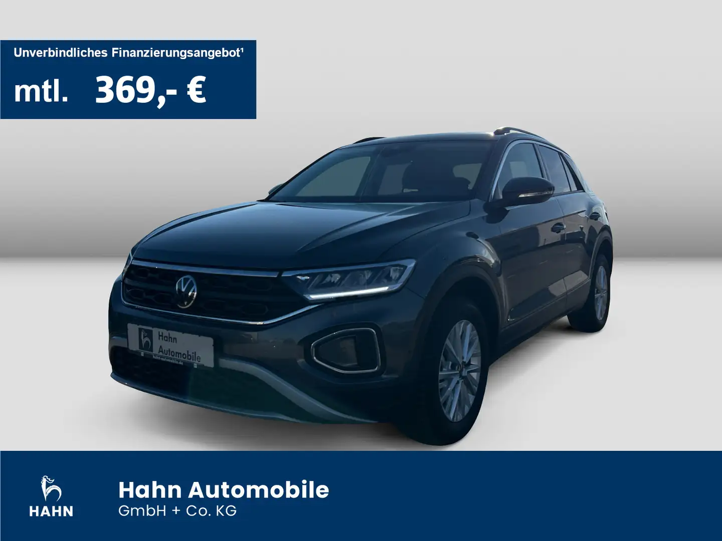 Volkswagen T-Roc 1.0TSI Life LED AHK APP Sitzh Parklenk DAB Grau - 1