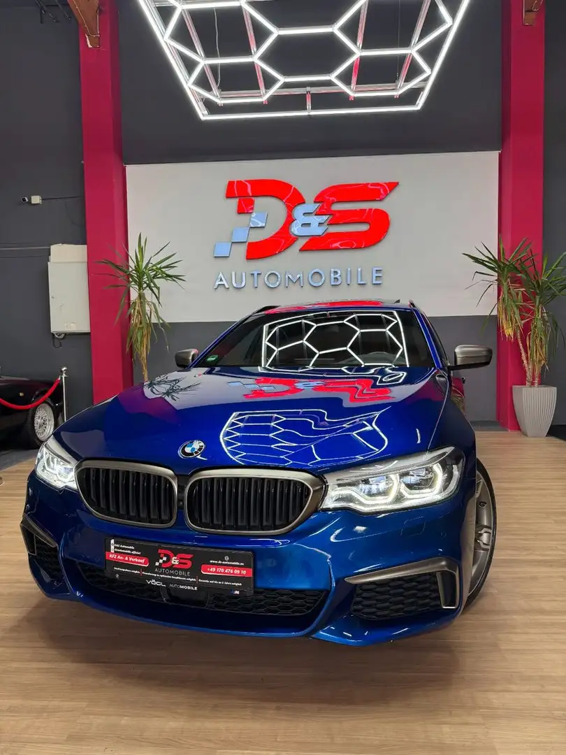 BMW 550 d xDrive/NaviProf/Adpt.M.Prof./Dr.AssProf Bleu - 1