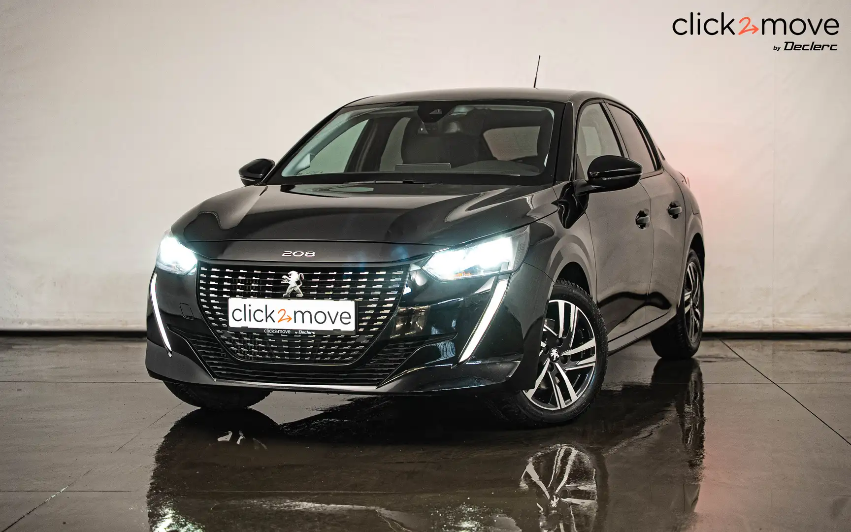 Peugeot 208 208 1.5 BlueHDi Allure Pack Incl. Camera - Navi Schwarz - 1