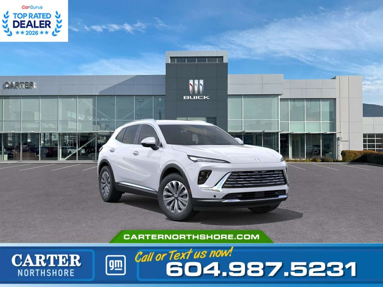 White 2026 Buick Envision SUV / Crossover All-Wheel Drive Automatic