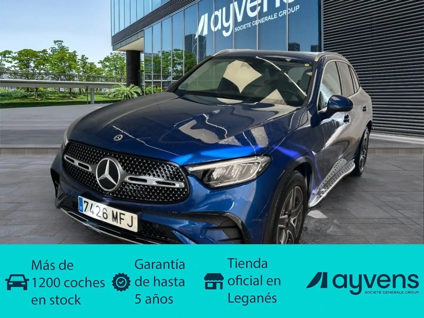 Mercedes-Benz GLC 220 220d 4Matic 9G-Tronic Azul - 1