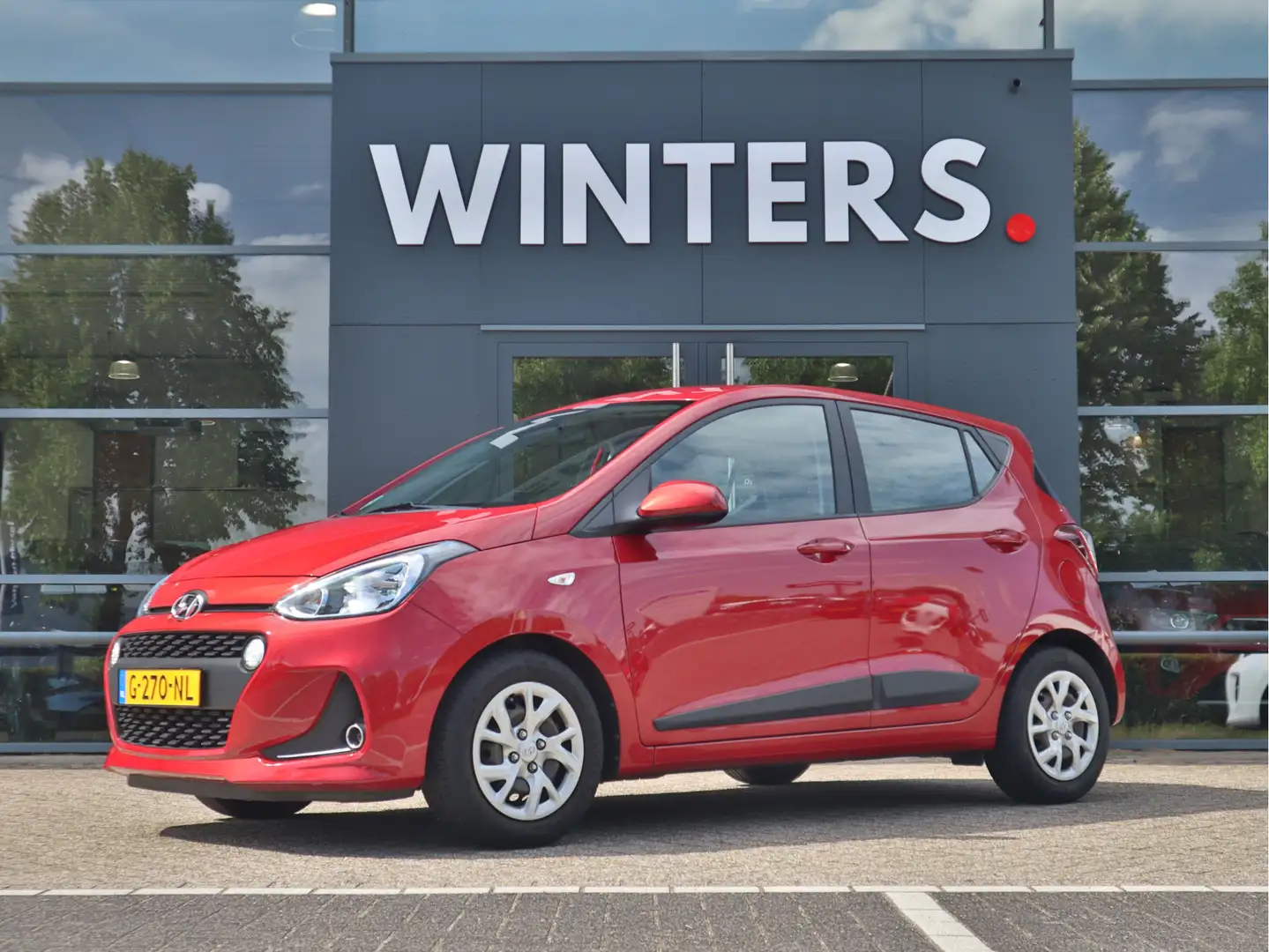 Hyundai i10 1.0i Comfort Airco | Cruise Control | 5-deurs Rood - 2