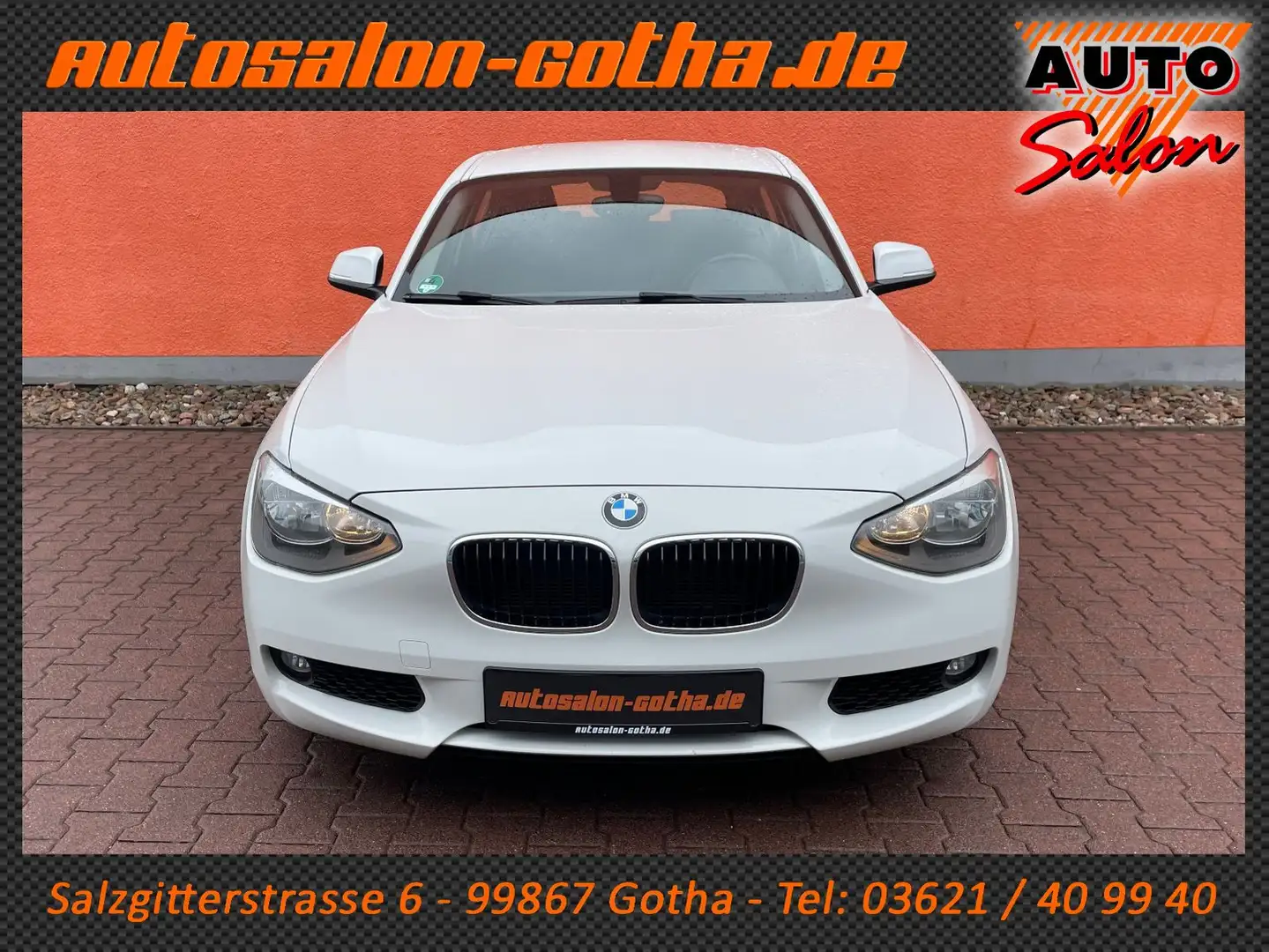BMW 116 i Lim. 5-trg. Automatik KLIMAAUTO+SHZ TÜV527 Weiß - 2