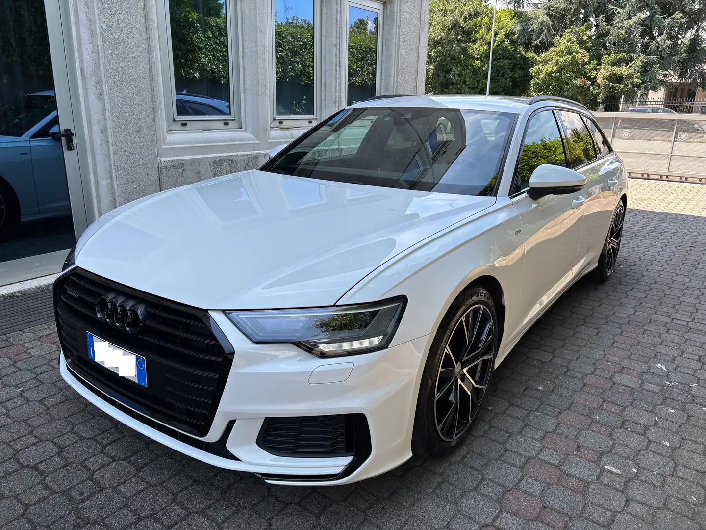 Audi A6 A6 Avant 40 2.0 tdi mhev SLINE quattro s-tronic Bianco - 2