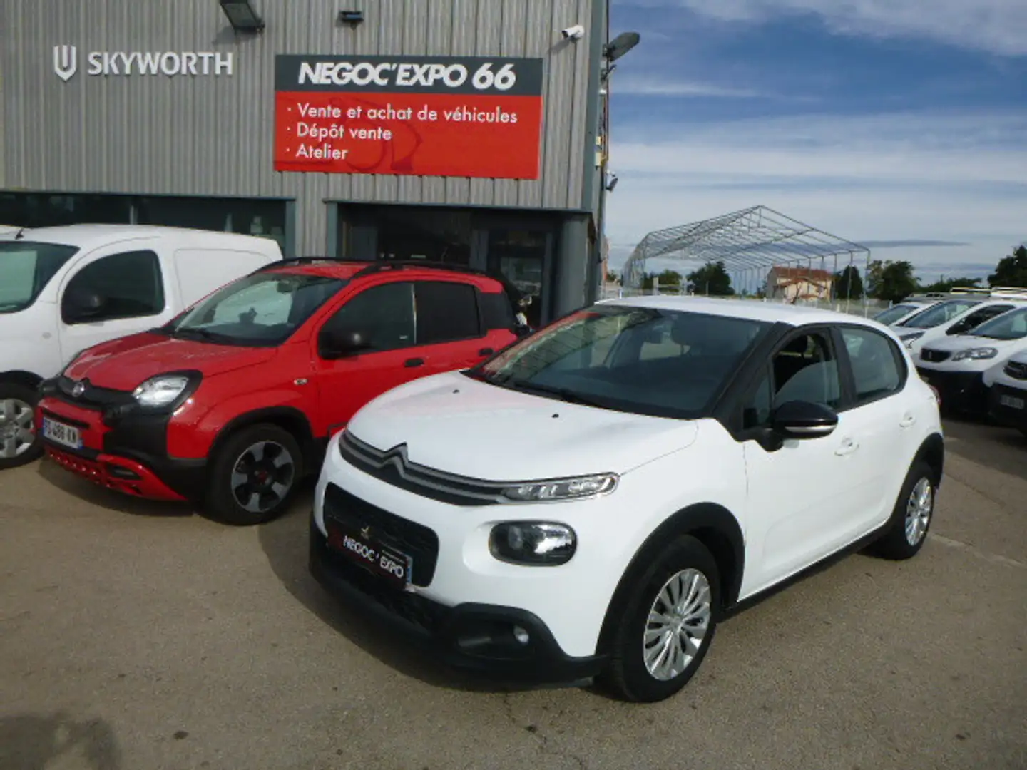 Citroen C3 Société Feel Weiß - 1