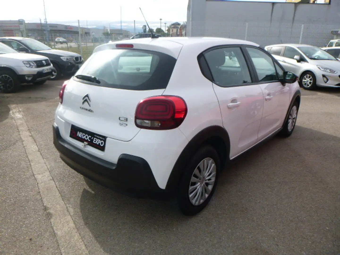 Citroen C3 Société Feel Weiß - 2