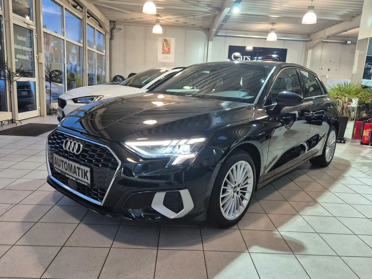 Audi A3 Sportback 35 TDI advanced S-tronic/1.Ha/MwSt. Schwarz - 1