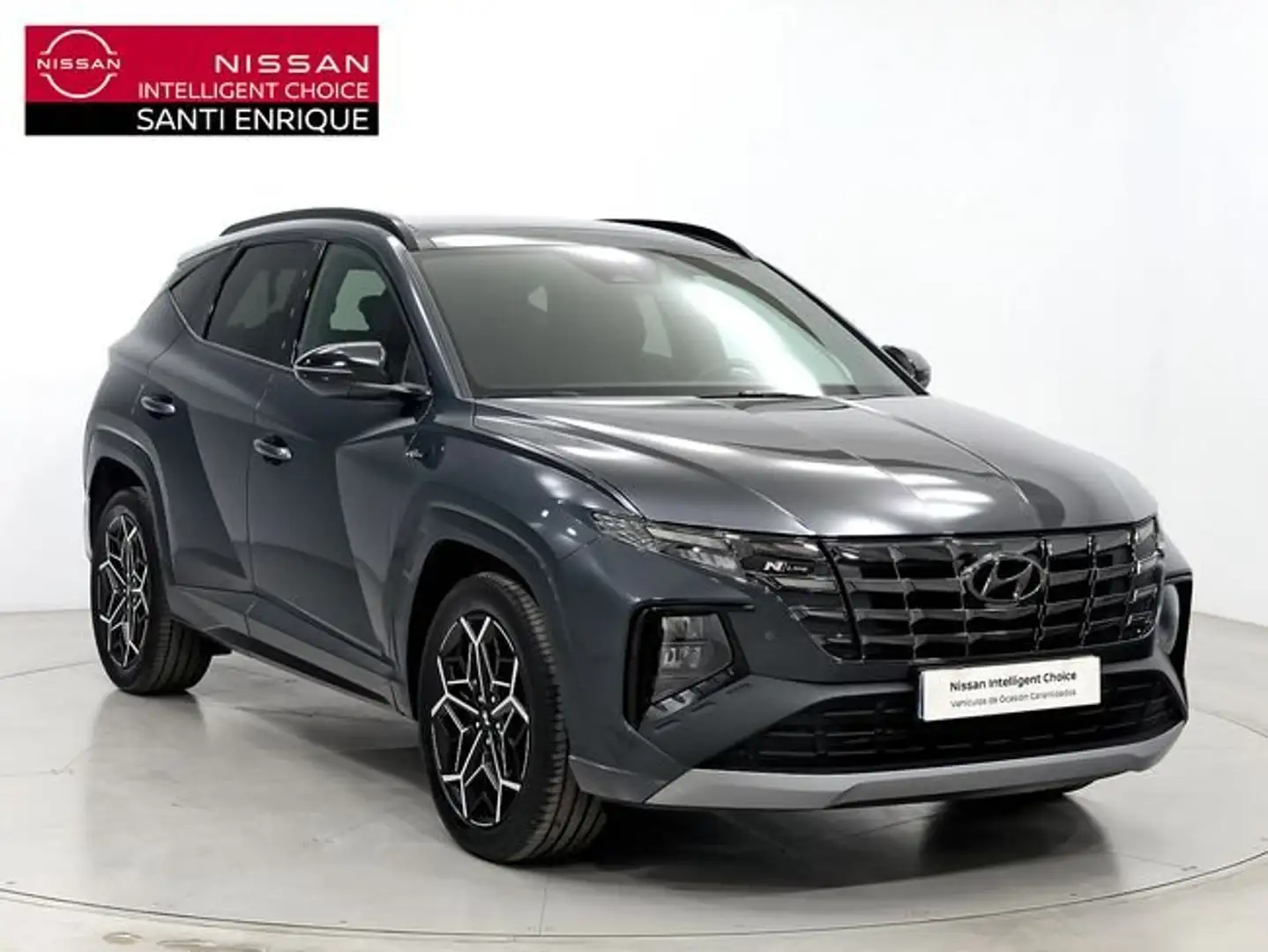 Hyundai TUCSON 1.6 TGDI HEV Nline Sky AT Gris - 1