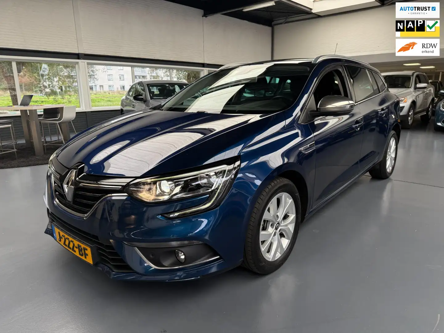 Renault Megane Estate 1.3 TCe Limited |Trekhaak| Blauw - 1