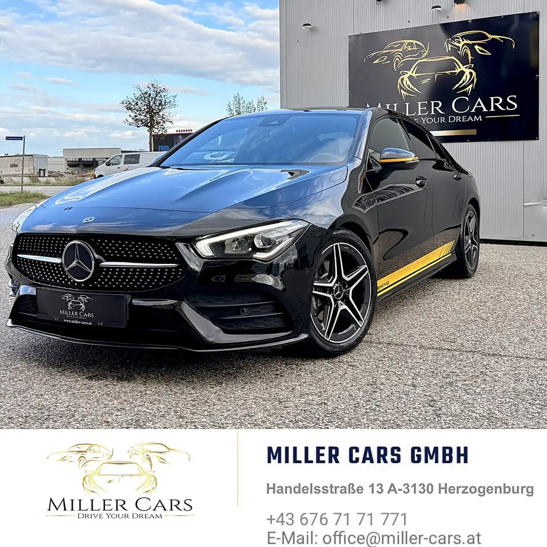 Mercedes-Benz CLA 180 AMG Line OPF (EURO 6d)*Servicegepflegt*Erstbesitz* Schwarz - 2