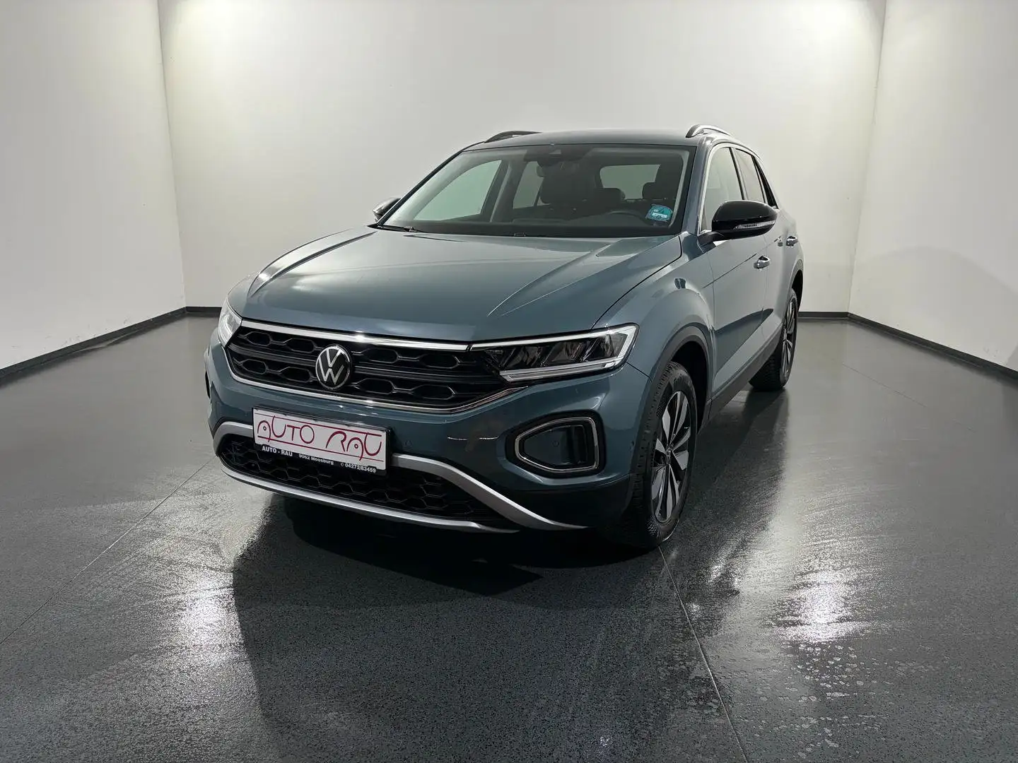 Volkswagen T-Roc 1.0 TSI Goal *LED*ACC*NAVI* Blau - 2