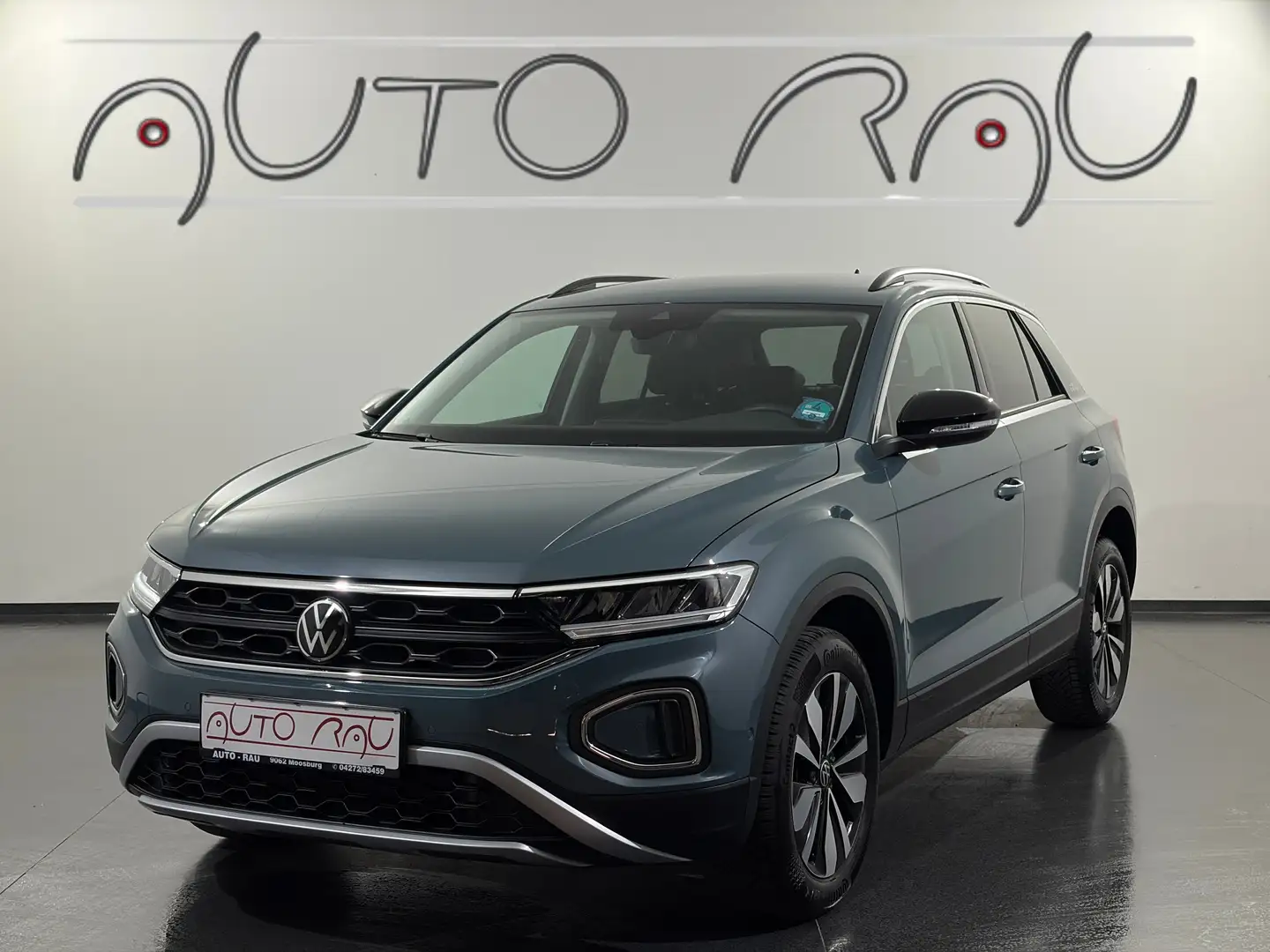Volkswagen T-Roc 1.0 TSI Goal *LED*ACC*NAVI* Blau - 1
