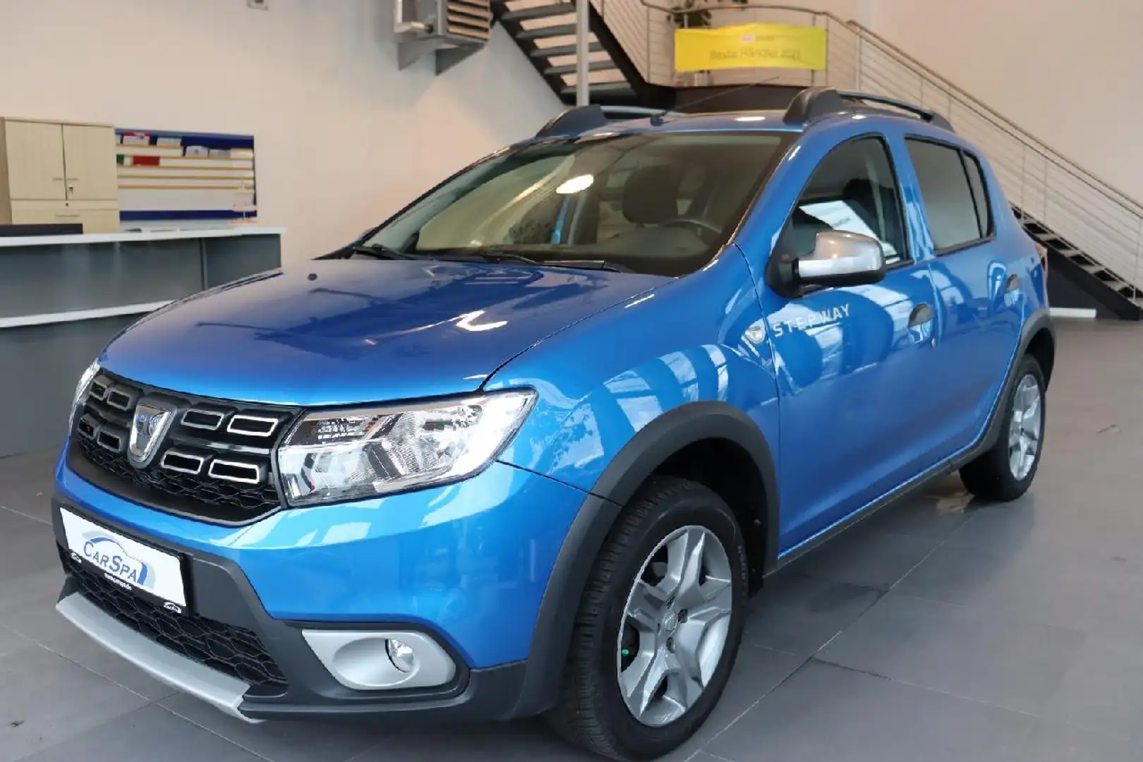 Dacia Sandero Stepway Prestige Automatik/AHK/Navi/PDC/2.Hand Bleu - 1