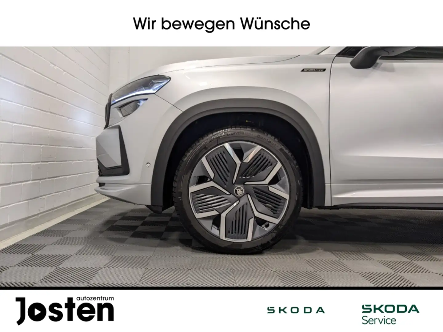Skoda Kodiaq Sportline 2.0TDI 4x4 DCC+ Matrix-Beam Pano Canton Plateado - 2