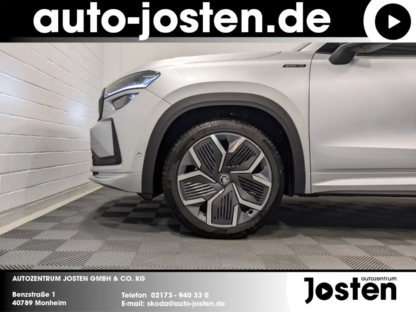 Skoda Kodiaq Sportline 2.0TDI 4x4 DCC+ Matrix-Beam Pano Canton Silber - 2